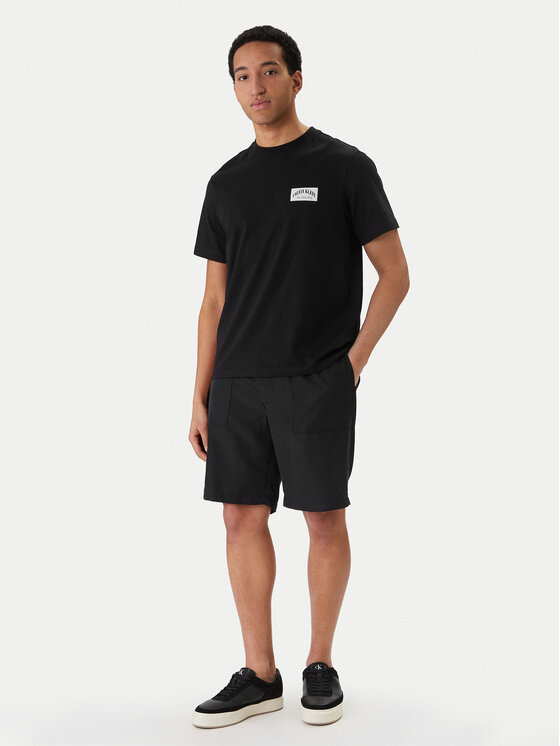 Calvin Klein Jeans Calvin Klein Jeans Camiseta 20s Easy LV04RF294G Negro Regular Fit