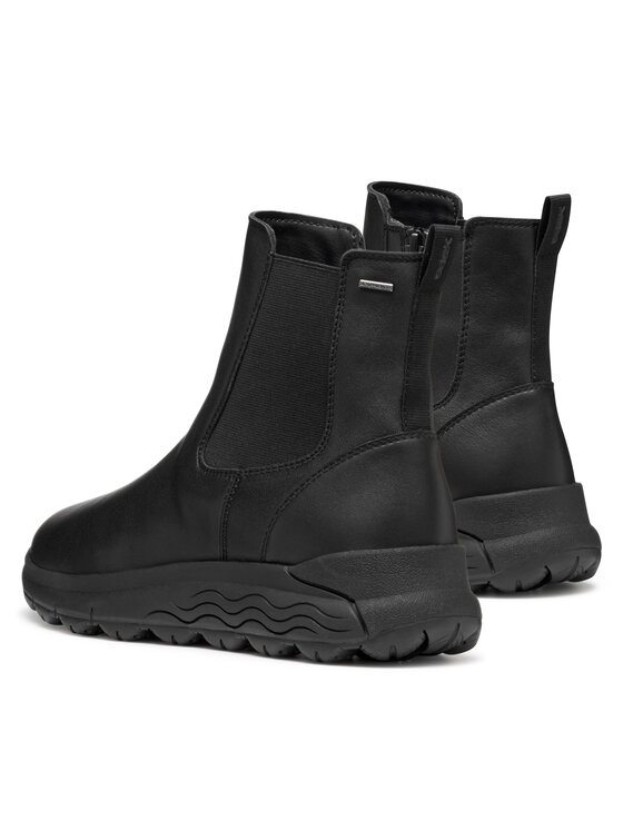Geox Боти Geox D Spherica 4X4 B Abx D5626A 00085 C9999 Черен