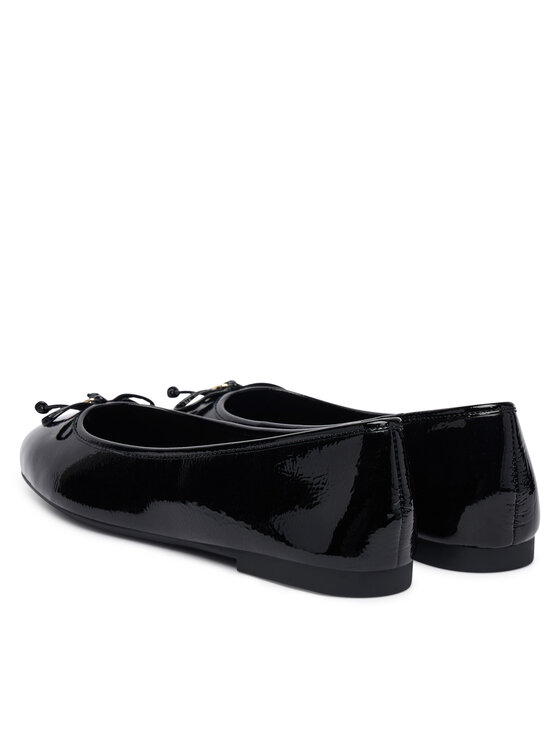 Tommy Hilfiger Balerinos Tommy Hilfiger Hilifger Patent Ballet FW0FW09005 Juoda