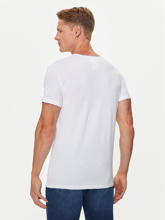 Versace Versace Комплект футболок AU10193 1A10011 Білий Slim Fit