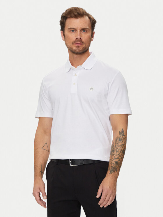 BOSS Boss Поло C-Parris 01 50520297 Білий Regular Fit