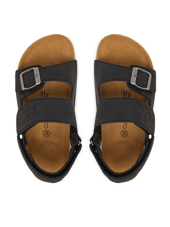 Calvin Klein Сандали Calvin Klein Velcro V3X2-83328-0315 S Черен