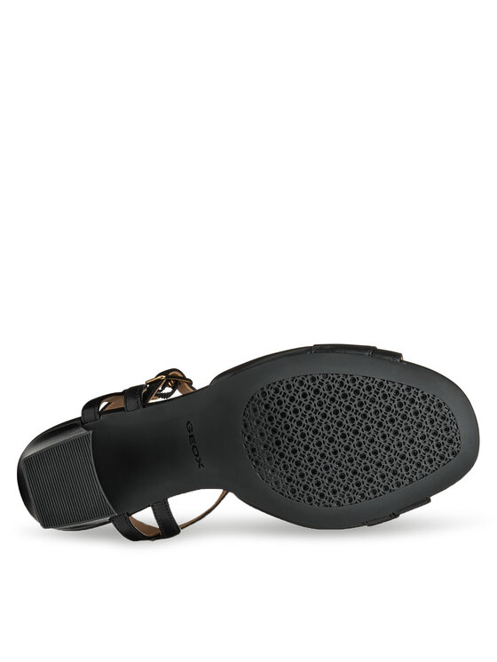 Geox Szandál Geox D New Eraklia 80 D55RPA 000TU C9999 Fekete