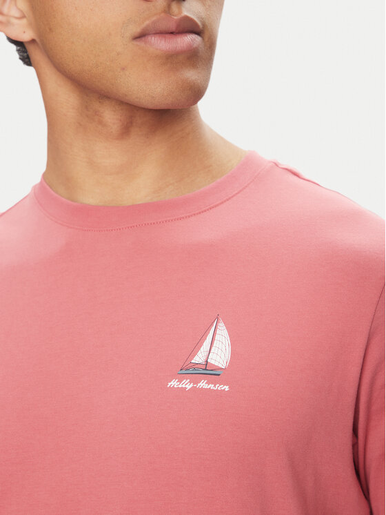 Helly Hansen Helly Hansen Футболка Shoreline 54601 Червоний Regular Fit