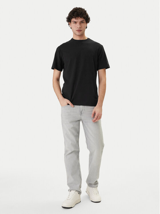 Guess Guess Camiseta M6RI62 JR06K Negro Regular Fit