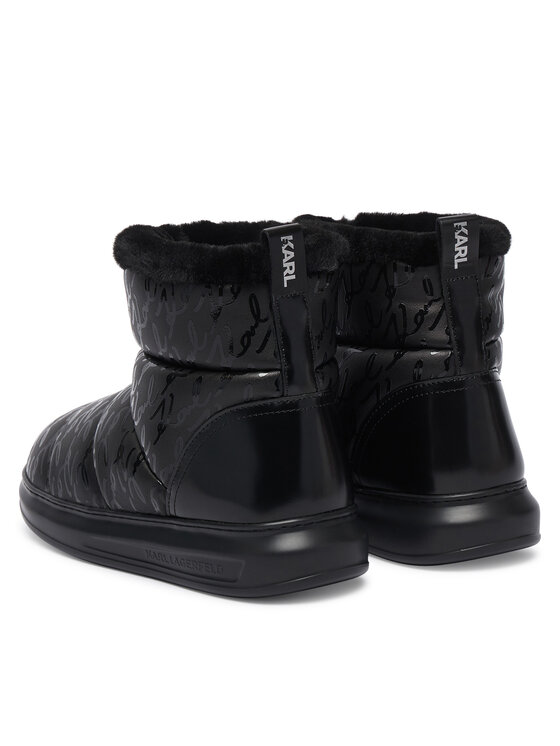 KARL LAGERFELD Μπότες Χιονιού KARL LAGERFELD Kapri Kosi KL44558W Μαύρο