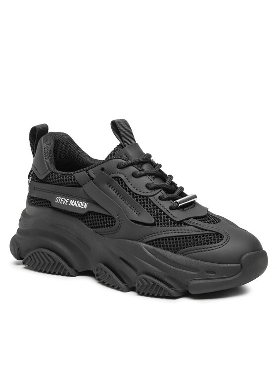 Steve Madden Снікерcи Steve Madden Possession-E Sneaker SM19000033 SM19000033-001 Чорний