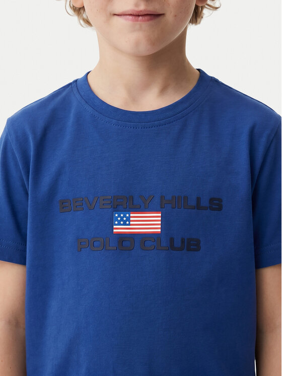 Beverly Hills Polo Club Beverly Hills Polo Club Футболка P-SS26B-TS0132 Голубий Regular Fit