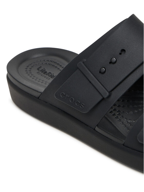 Crocs Iešļūcenes Crocs Brooklyn Buckle Low Low 211215 Melns