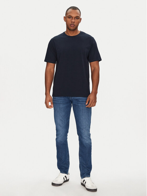 Jack & Jones Jack & Jones T-Shirt Perfect 12268229 Σκούρο μπλε Regular Fit