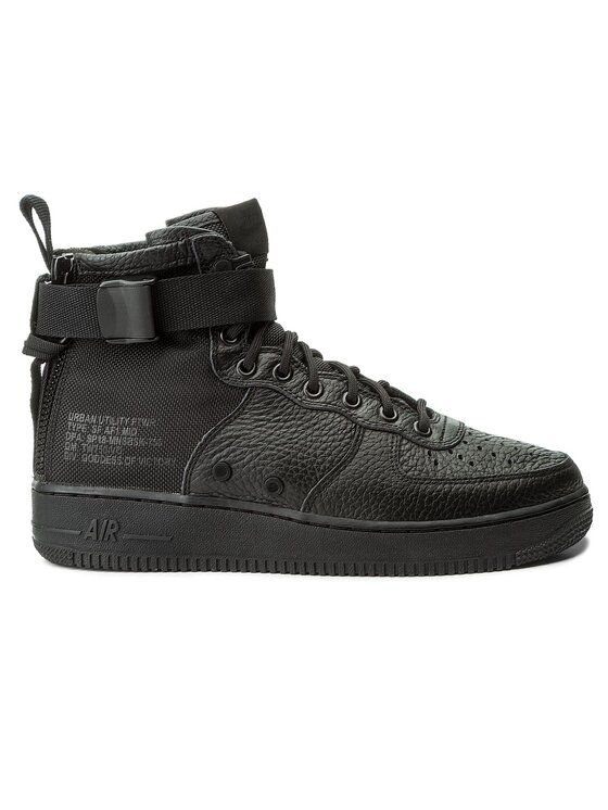 Nike Sneakersy Nike Sf Af1 Mid 917753 005 Černá