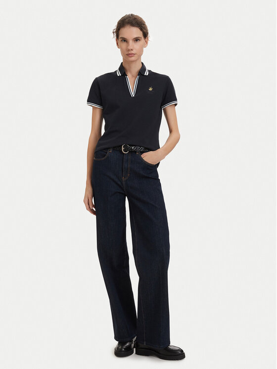Beverly Hills Polo Club Beverly Hills Polo Club Polo P-SS26W-P0300 Azul marino Regular Fit