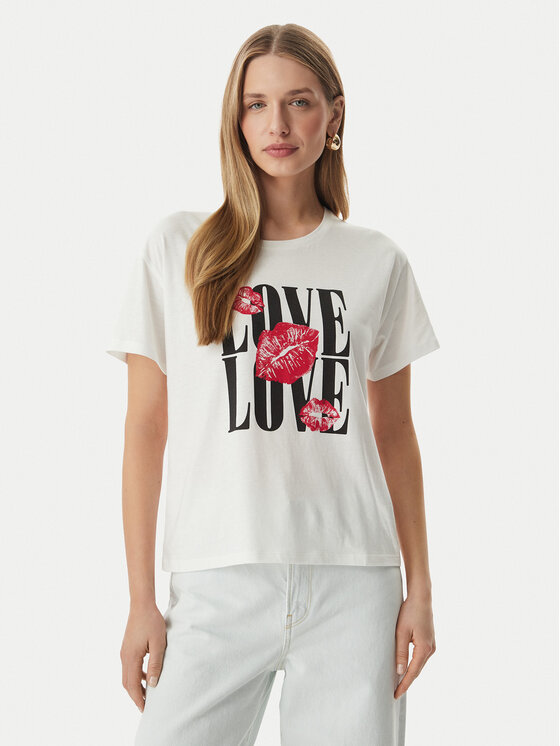 Morgan Morgan Camiseta 261-DOVE Blanco Regular Fit
