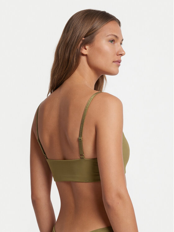 Tommy Hilfiger Tommy Hilfiger Top de sujetador UW0UW06223 Caqui
