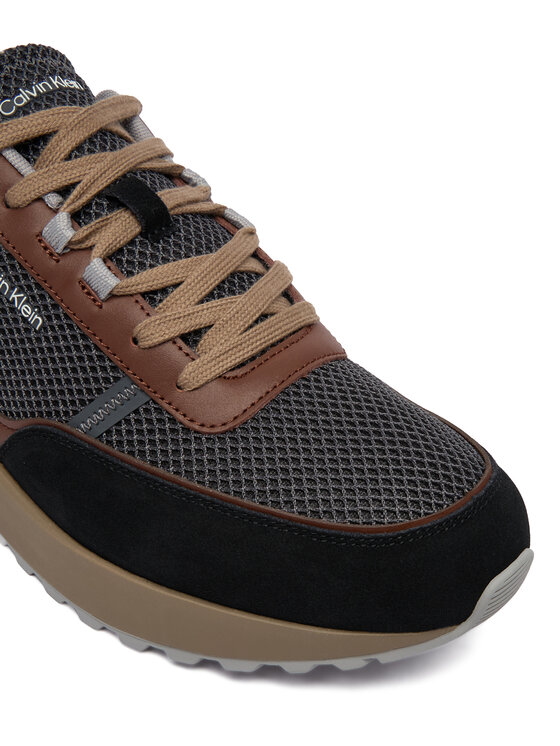 Calvin Klein Sneakersy Calvin Klein City Runner Laceup Ny-Rec Su HM0HM02215 Czarny