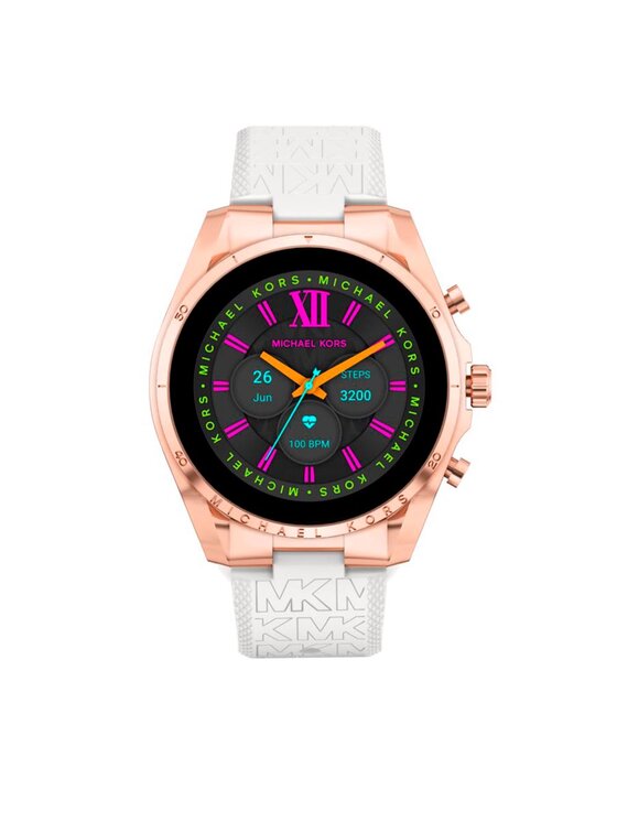 Michael Kors Chytré hodinky Michael Kors Gen 6 Bradshaw MKT5153 Bílá