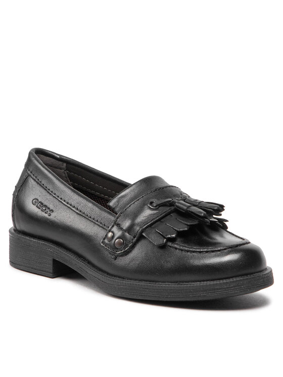 Geox Pantofi Geox J Agata A J4449A 00043 C9999 M Negru