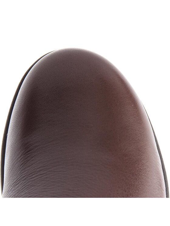 Clarks Półbuty Clarks Un Adorn Zip 261370214 Brązowy