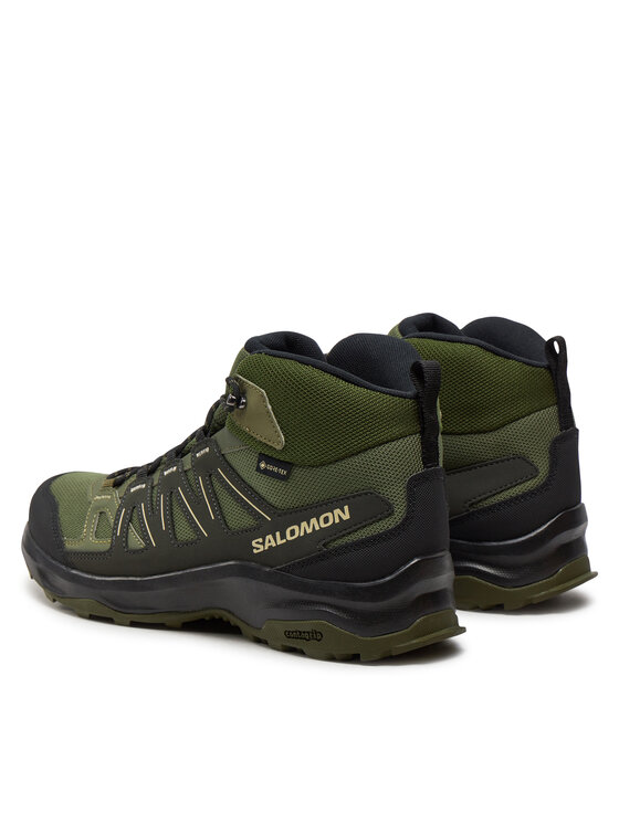 Salomon Trekking čevlji Salomon Grivola Mid Gore-Tex L47606400 Zelena