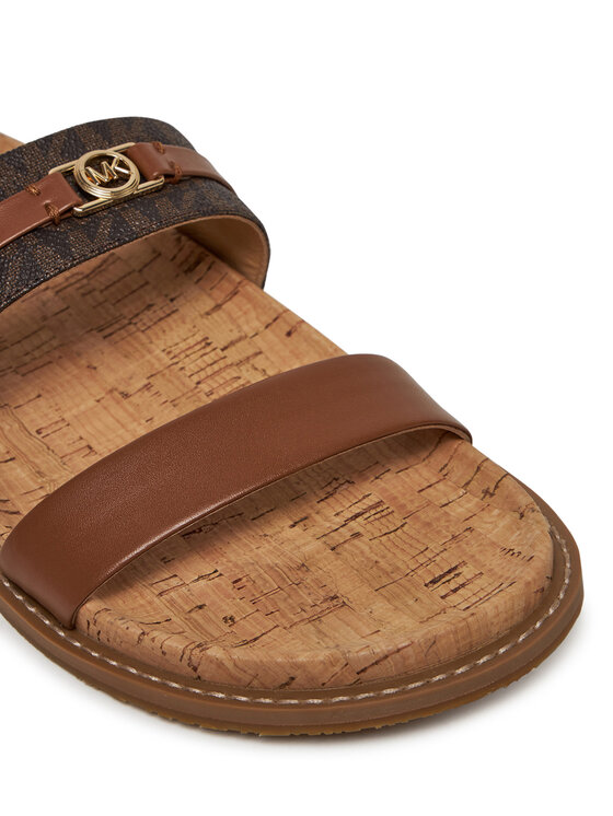 MICHAEL Michael Kors Шльопанці MICHAEL Michael Kors Mandy 40S5MAFS3L Коричневий