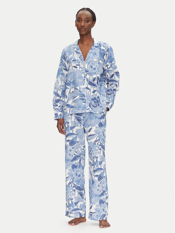 Gap Gap Сорочка-піжама 531508-13 Голубий Relaxed Fit