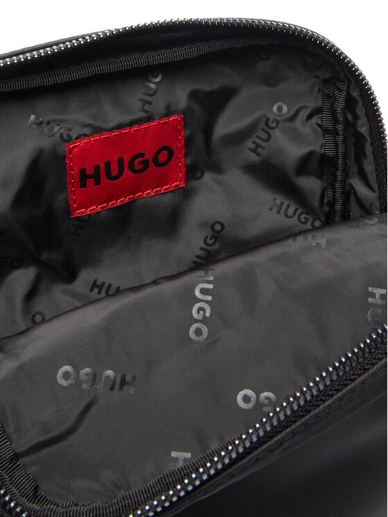 HUGO Плоска сумка HUGO Quantic_N_Ns_Zip 50558388 Чорний