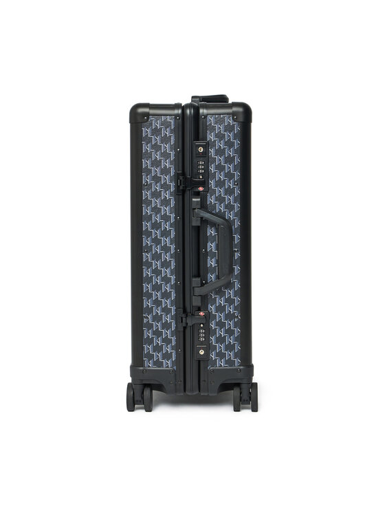 KARL LAGERFELD Walizka kabinowa KARL LAGERFELD Voyage A1M30482 Granatowy