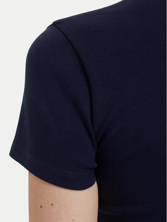 HUGO HUGO Футболка Delanor 50570857 Cиній Slim Fit