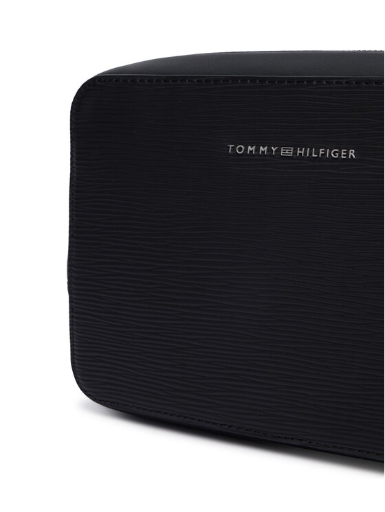 Tommy Hilfiger Kosmetický kufřík Tommy Hilfiger Th Business Saffiano Washbag AM0AM14803 Černá