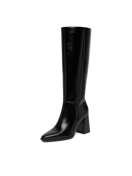 Nine West Чоботи Nine West CEO-ZEINA-01 Чорний