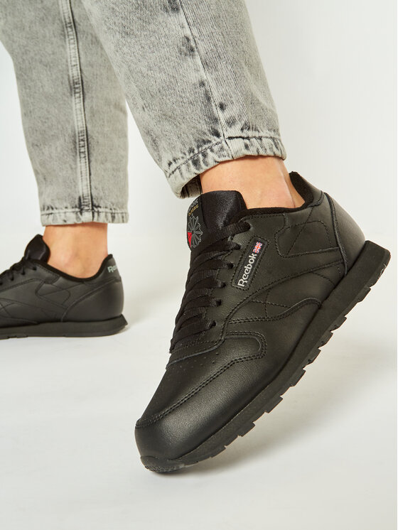 Reebok Sportcipők Reebok Classic Leather 50149 Fekete