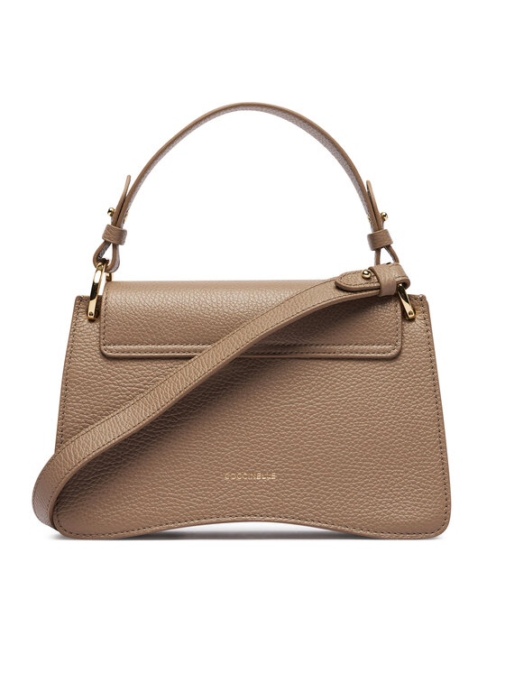 Coccinelle Ročna torba Coccinelle SSL Coccinelle C-Me E1 SSL 18 02 21 Temno bež
