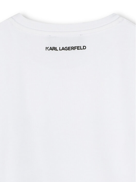Karl Lagerfeld Kids Karl Lagerfeld Kids Футболка Z30494 S Білий Regular Fit