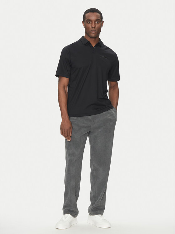 Richmond X Richmond X Поло UMP25333PO Чорний Regular Fit