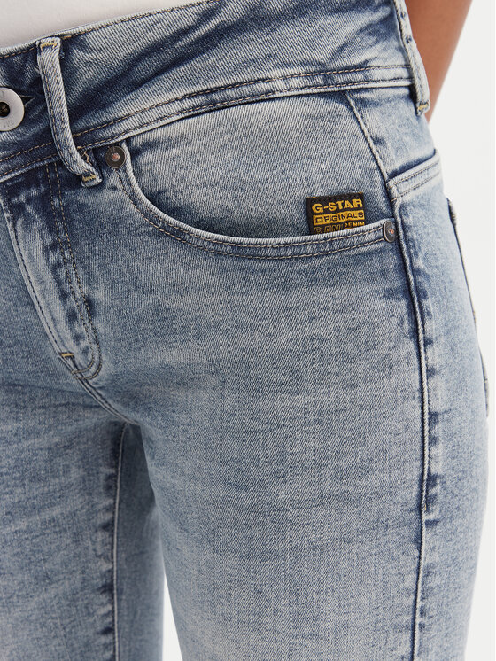 G-STAR G-Star Raw Džinsai D02153-D987-H959 Mėlyna Slim Fit