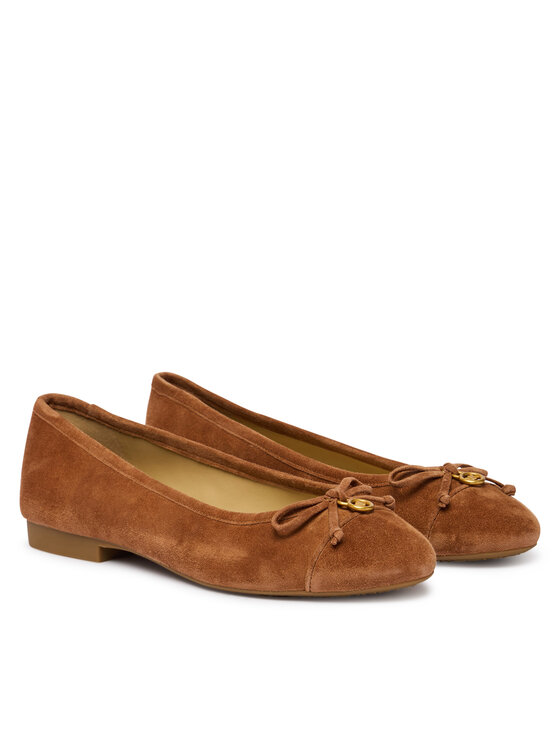 MICHAEL Michael Kors Балетки MICHAEL Michael Kors Piper 40T6PIFP1S Коричневий