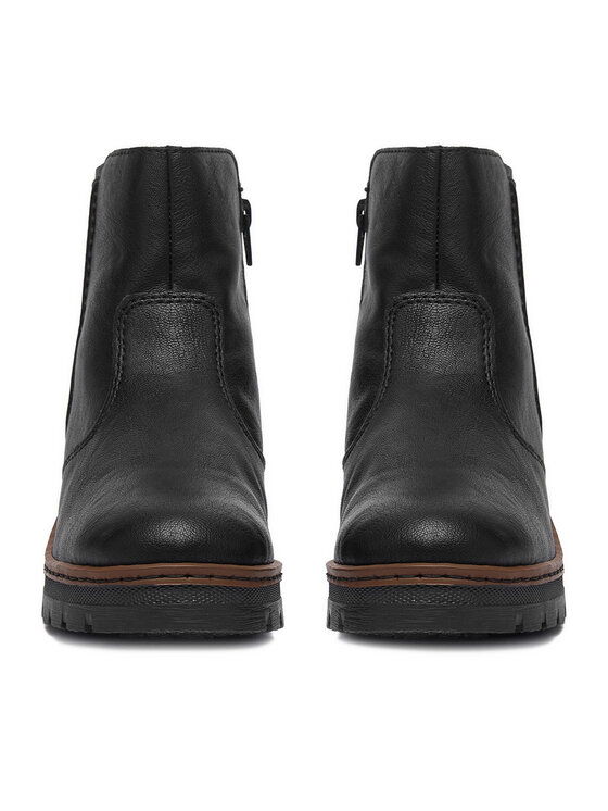 Rieker Botine Rieker CEO-X9165-00 Negru
