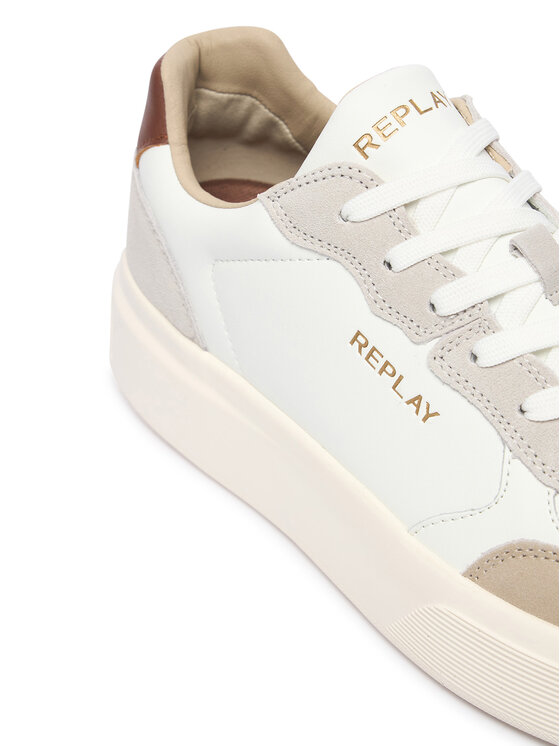 REPLAY Sneakersy REPLAY GMZ7O.000.C0202L Biały