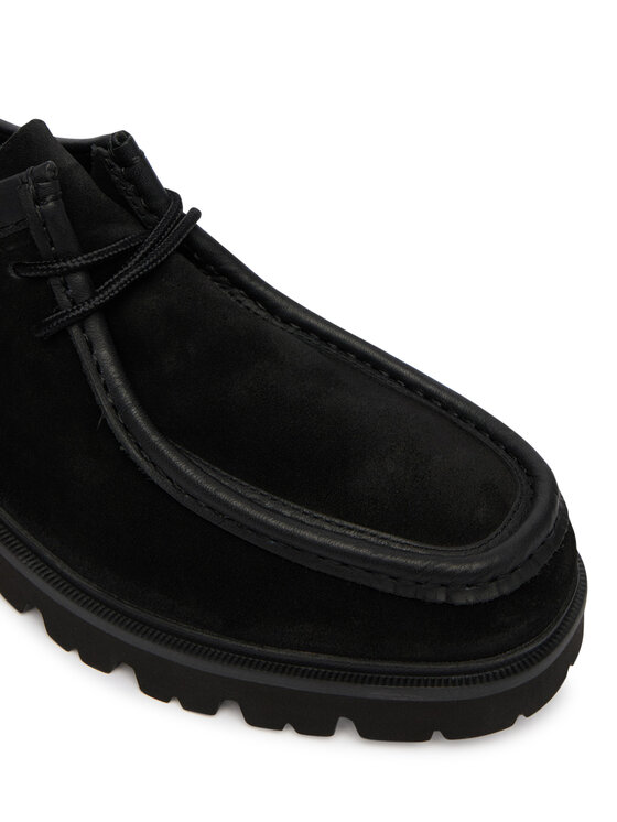 Clarks Туфлі Clarks Cleyhill Seam 26186418 Чорний