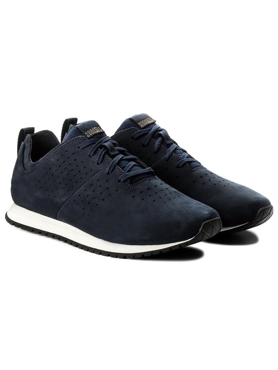 Timberland Sneakersy Timberland Retro Runner Oxford A1OFK Niebieski