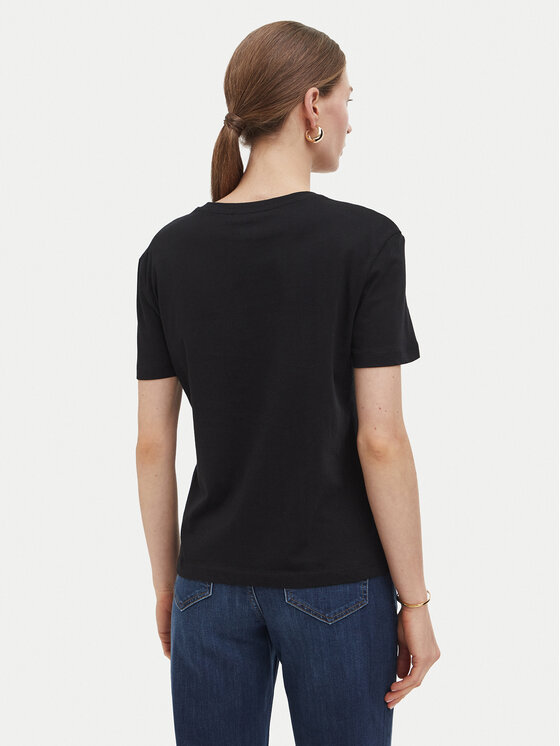 Liu Jo Liu Jo Camiseta WF6436 JS923 Negro Slim Fit
