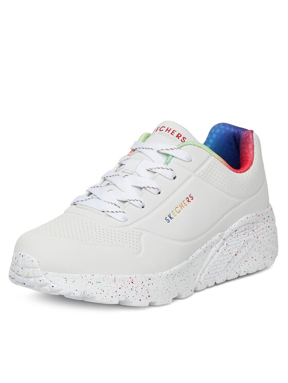 Skechers Sneakersy Skechers UNO LITE 310456L WMLT Biela