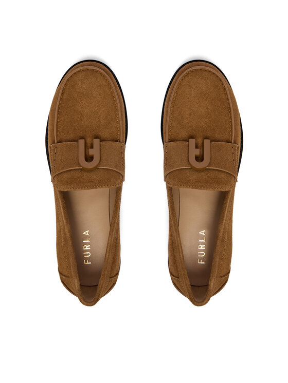 Furla Chunky loafers Furla College YM75FCG Y61000 03B00 Marrone chiaro