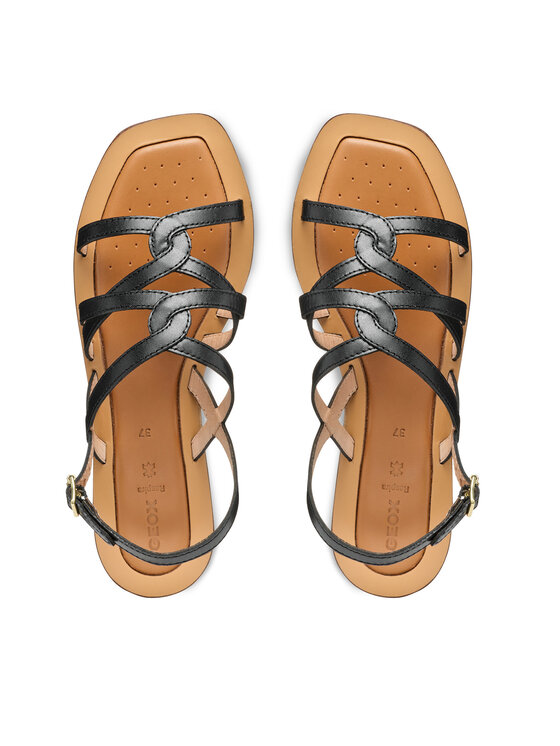Geox Sandały Geox D Sozy Qc D55YFA 0001J C9999 Czarny