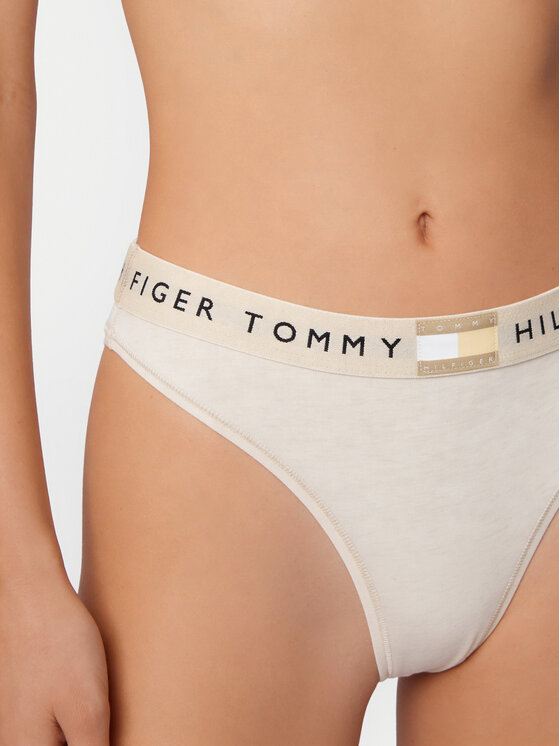 Tommy Hilfiger Tommy Hilfiger Tangas UW0UW06039 Beis