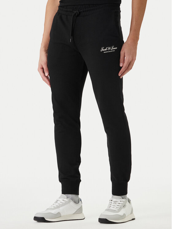 Jack & Jones Jack & Jones Спортивний костюм Earchive 12297641 Чорний Regular Fit
