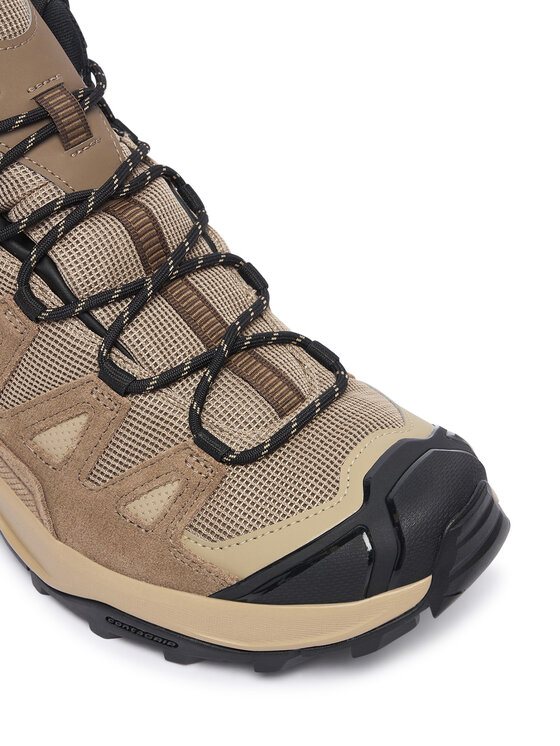 Salomon Trekingová obuv Salomon X Ultra 360 Leather Mid Gtx L49158300 Hnedá