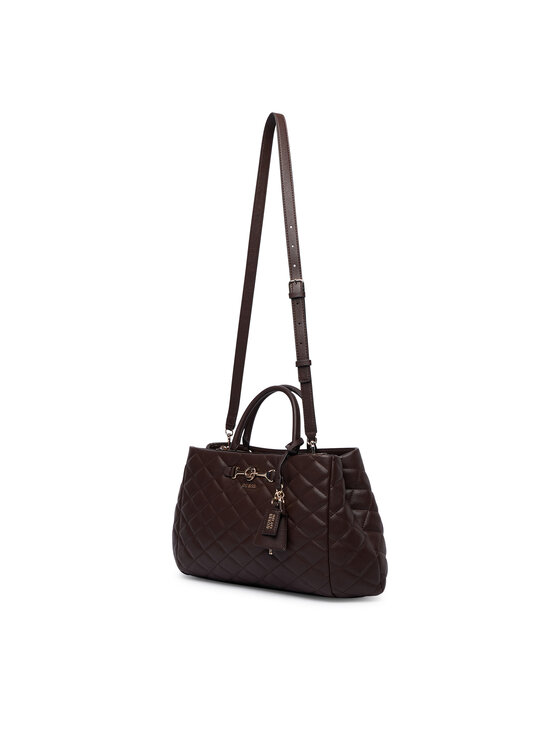 Guess Rankinė Guess Frances HWQG22 41060 Tamsiai ruda