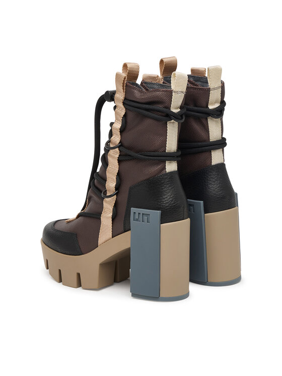 United Nude Botines planos United Nude Grip Desert Mid 11035161165 Marrón oscuro