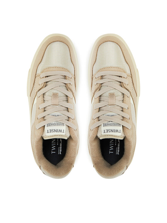 TWINSET Снікерcи TWINSET 251TCP034 Бежевий